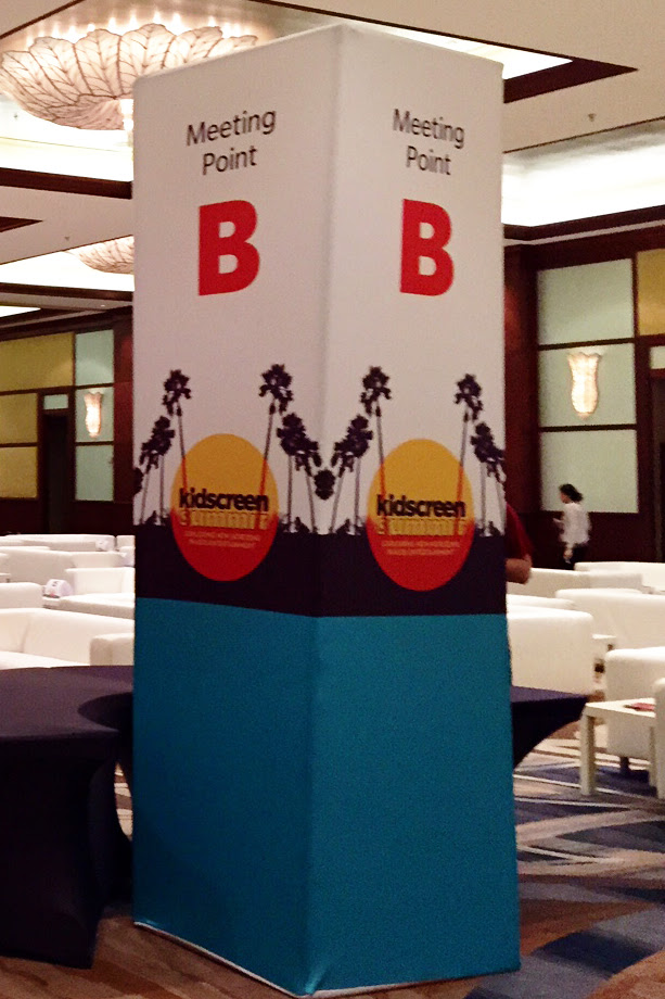 a meeting point at the conference